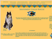 Tablet Screenshot of nmcollierescue.com
